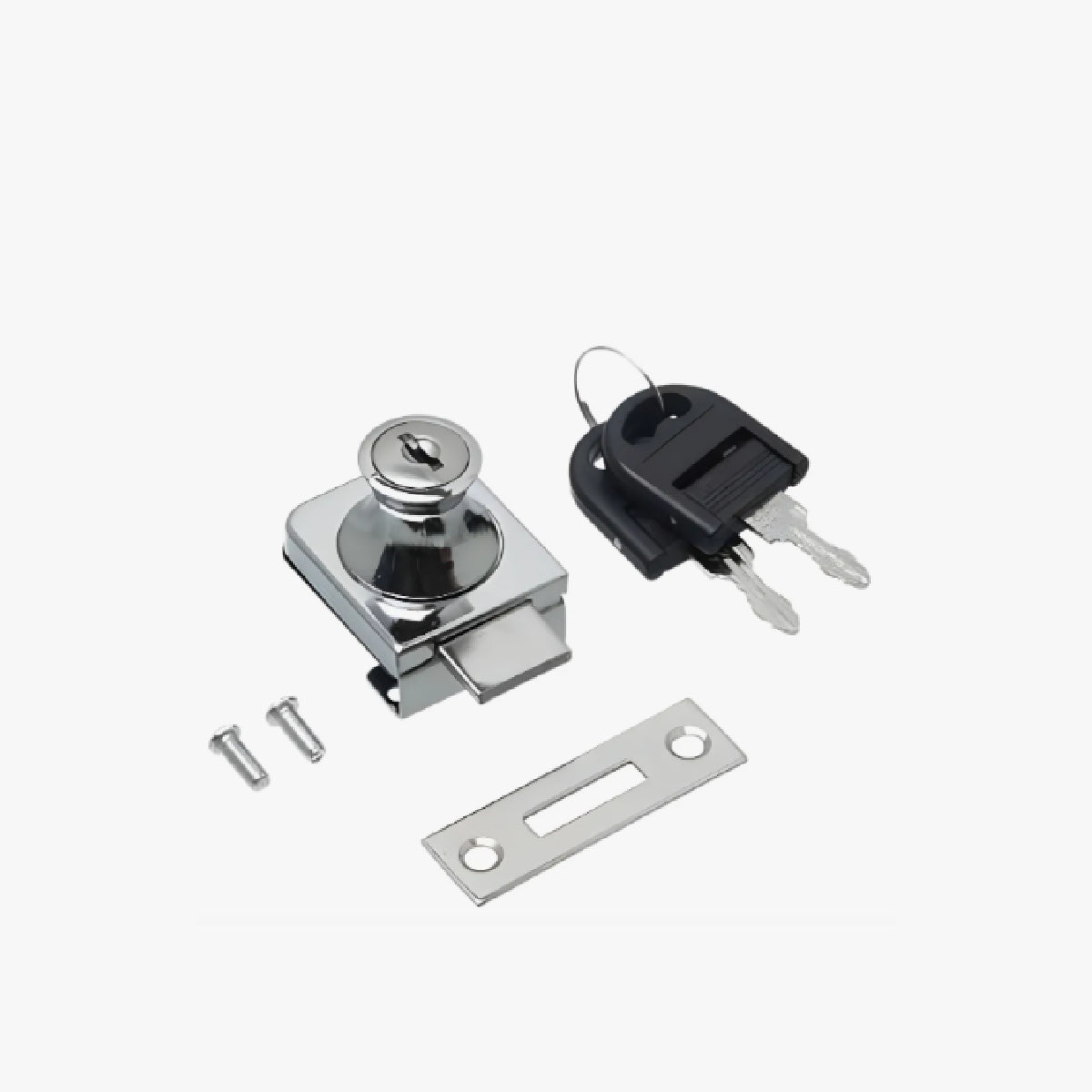 408 – Cerradura Vidrio Simple