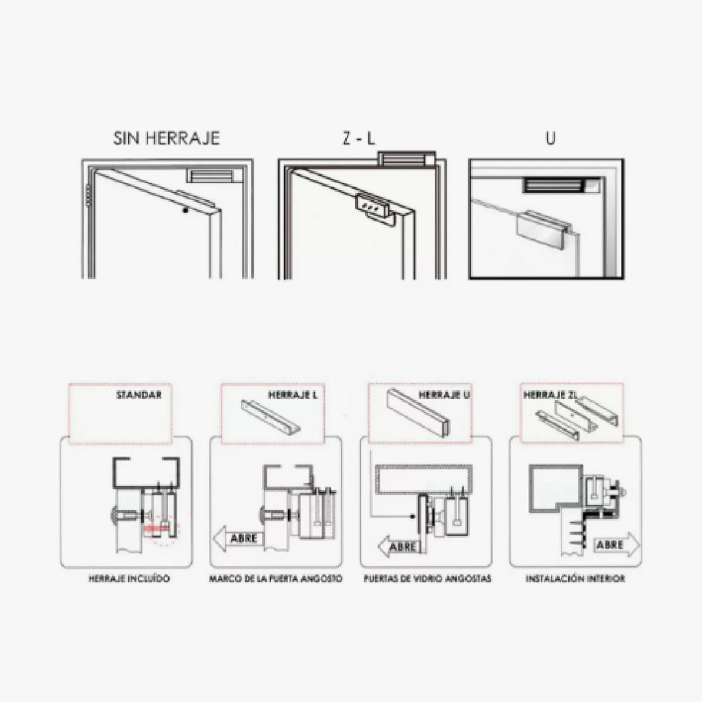 Cerraduras Electromagnéticas EM180/280