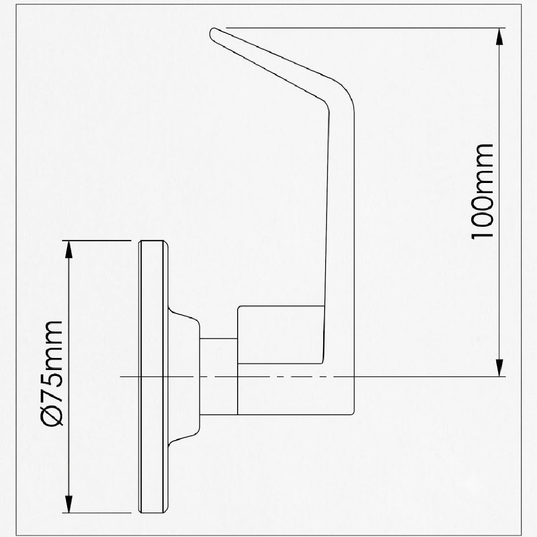 Cerradura Cilíndrica Lever 4471