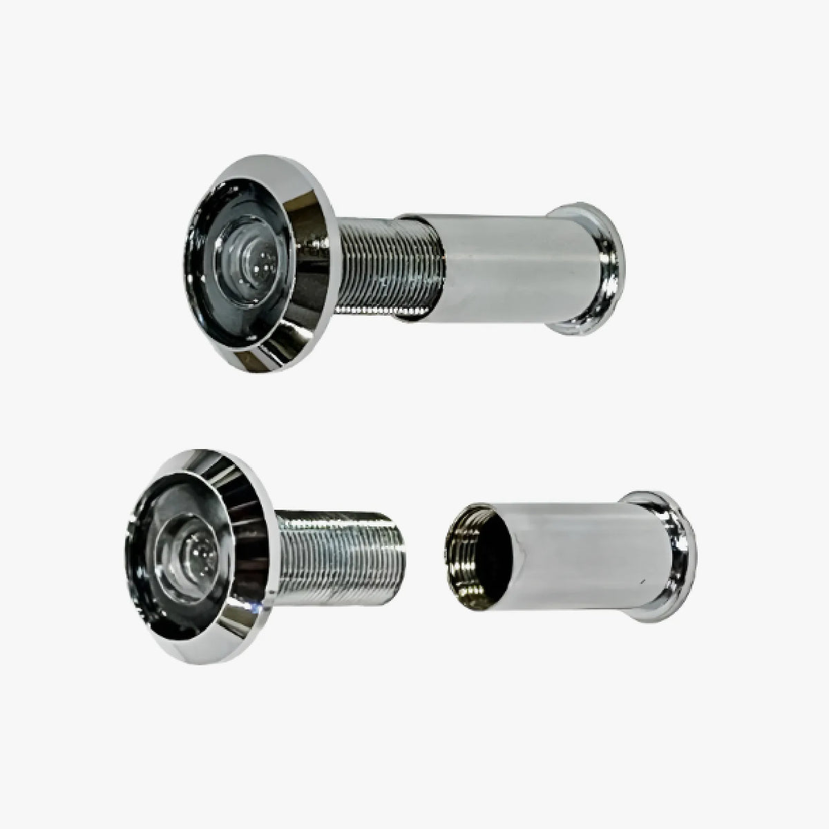 Mirilla Óptica 35–60 Cromada