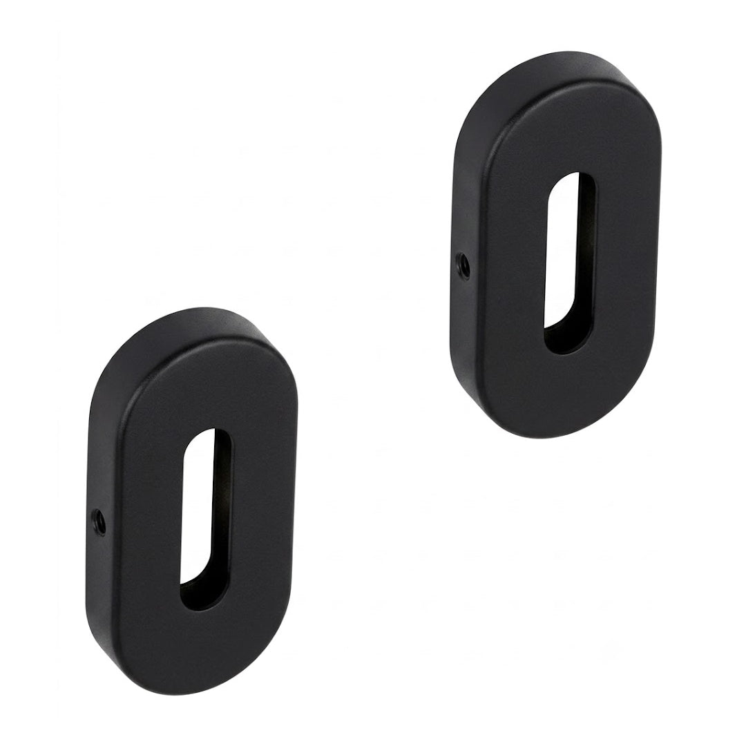 Bocallave Oval Universal Vertical Negro