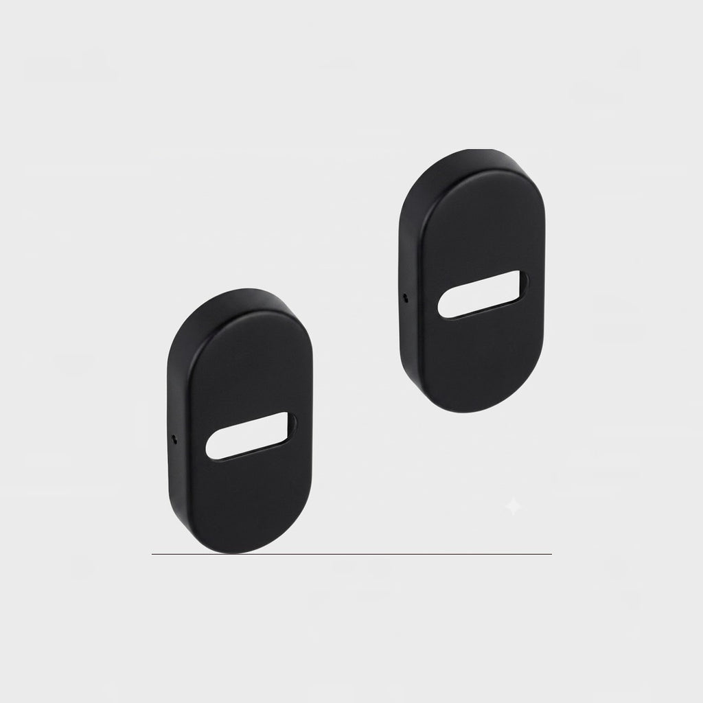 Bocallave Oval Universal Horizontal Negro