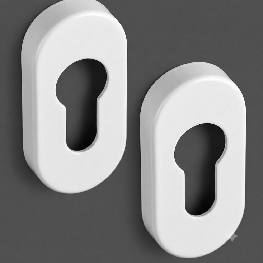 Bocallave Oval Europerfil Blanco