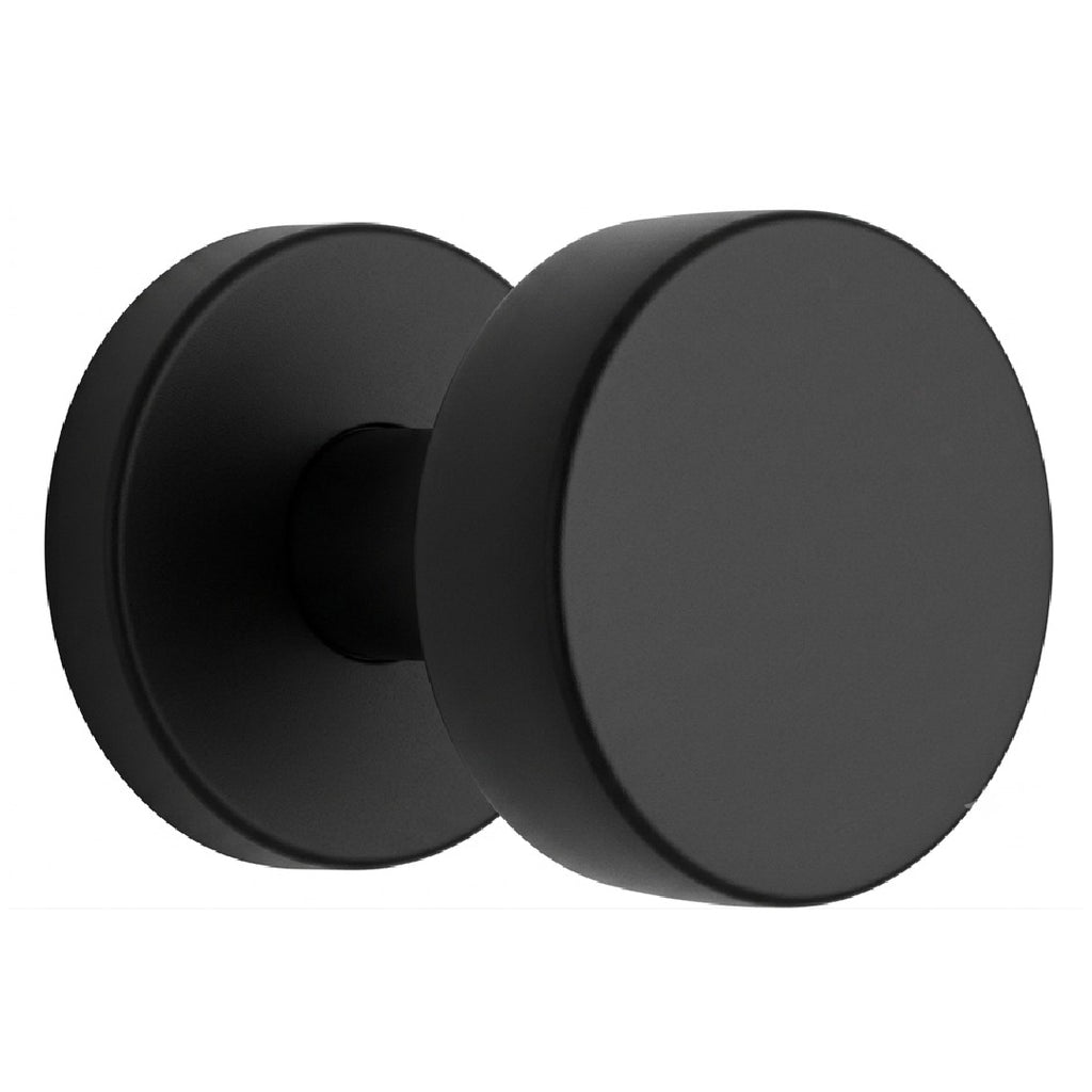 Pomo Fijo Plano Negro