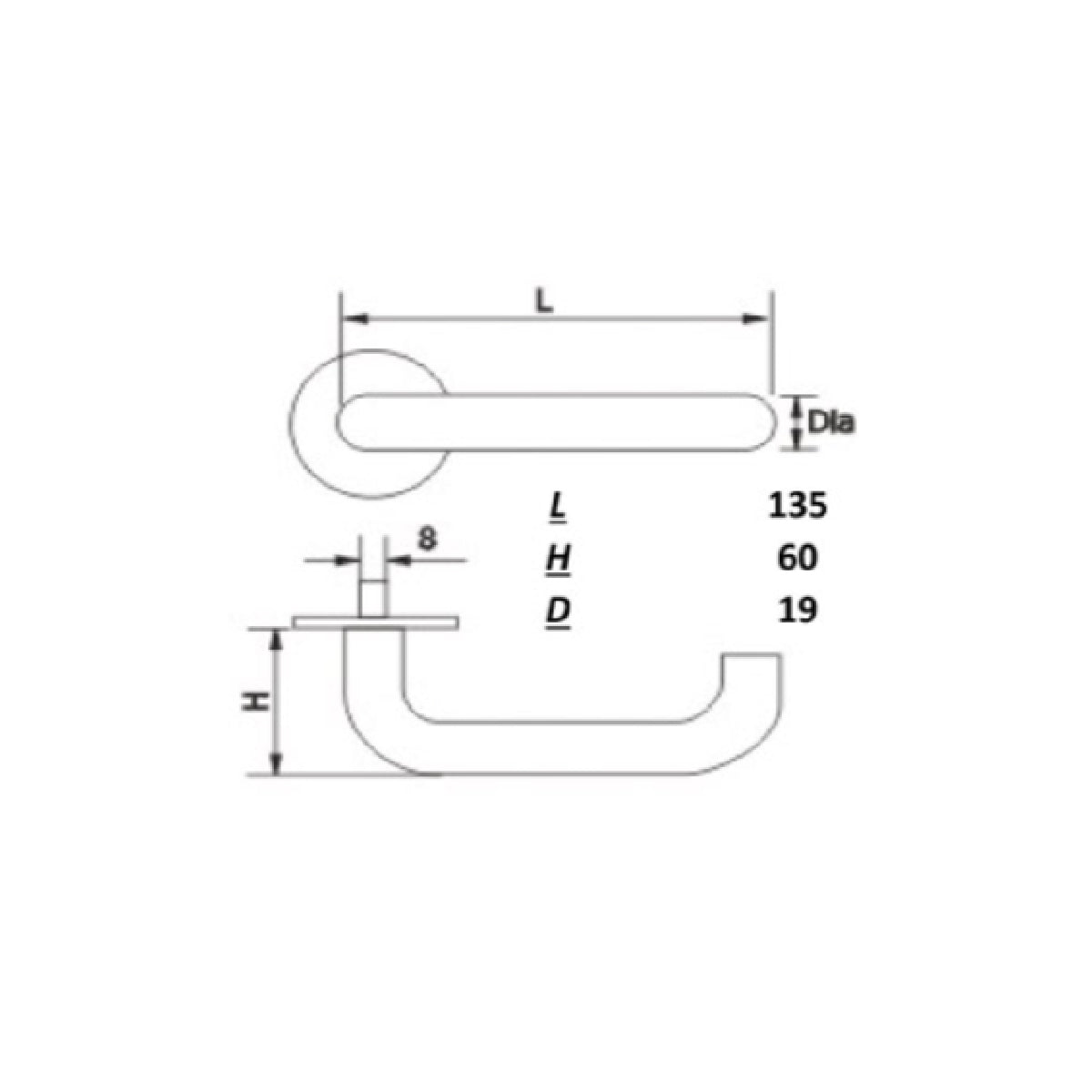 Doble Balancín PFW Modelo TAMI 19mm
