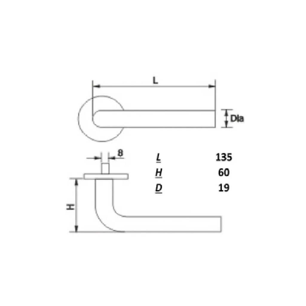 Doble Balancín PFW Modelo TIAKI 19mm