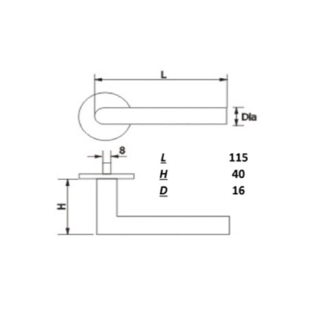 Doble Balancín PFW Modelo TOSHI 16mm