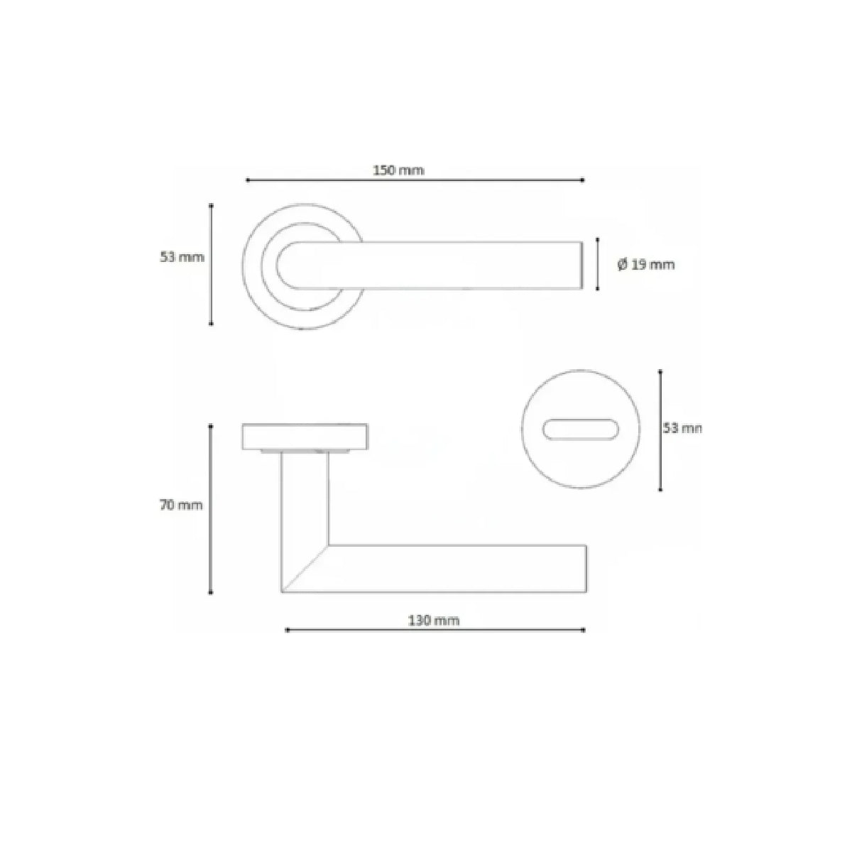 Doble Balancín PFW Modelo TOSHI 19mm