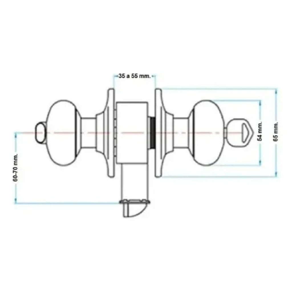 PFW 3351 Cerradura PLY